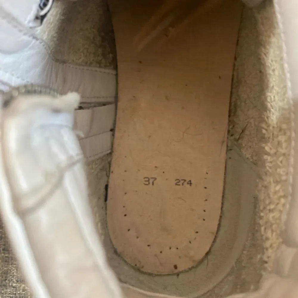 Golden Goose Slide High-Top Sneakers in Gray and White Women Size 37
